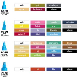 Produktbild für Acrylstifte Posca 186840