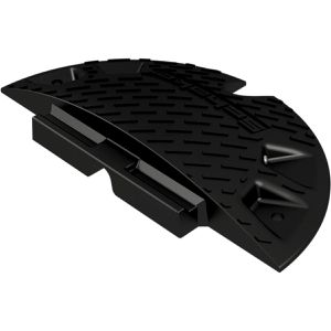 Produktbild für Fahrbahnschwelle Schake Typ NOX, 3392-50A, aus Kunststoff