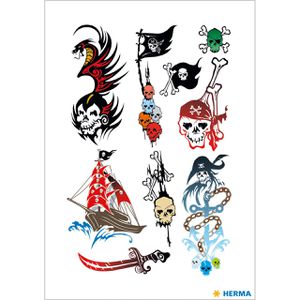 Produktbild für Temporäre-Tattoos Herma 15179, farbig