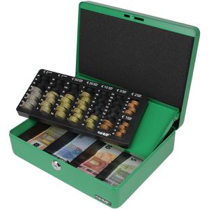 Produktbild für Geldkassette HMF 10015 06, mit Zylinderschloss
