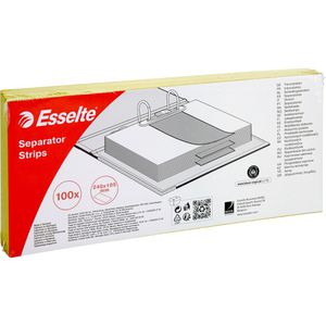 Produktbild für Trennstreifen Esselte 20994, gelb