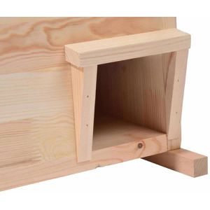 Produktbild für Insektenhotel dobar XXL, mit Standfüßen, aus Holz