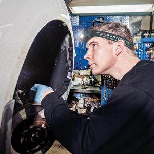 Produktbild für Stirnlampe Scangrip I-View LED, wiederaufladbar