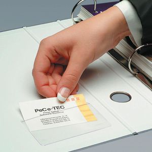 Produktbild für Visitenkartentaschen Sigel VZ115, 100 Stück