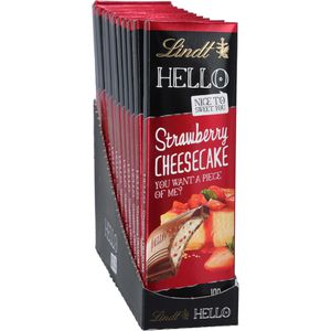 Tafelschokolade Lindt HELLO Strawberry Cheesecake