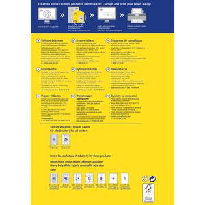 Produktbild für Tiefkühletiketten Zweckform L7976-25