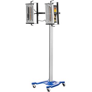 Produktbild für Infrarot-Lacktrockner MSW IPD-2000-2H, mit 2 Leuchtröhren