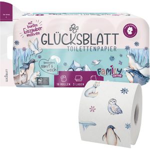 Produktbild für Toilettenpapier Glücksblatt Eiszauber