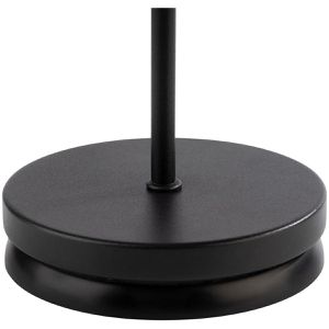 Produktbild für Tischlampe APS Merle 17002, schwarz, LED, warmweiß