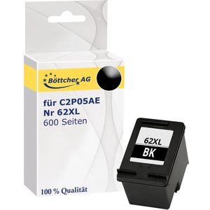 Produktbild für Tinte Böttcher-AG Premium für HP 62XL, C2P05AE schwarz