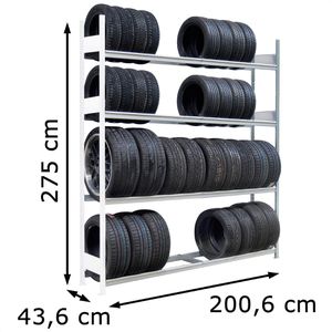 Produktbild für Anbauregal Schulte 20946, für Reifenregal
