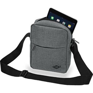 Produktbild für Umhängetasche Wedo 59350512, College, aus Polyester, grau