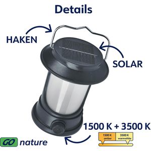 Produktbild für Campinglampe Müller-Licht Brook, mit Solar