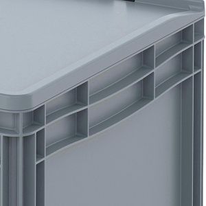 Produktbild für Eurobox AUER ED 64/42 HG, grau, 88 Liter