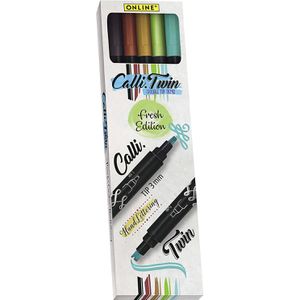 Produktbild für Kalligraphie-Stift Online Calli.Twin Fresh Edition, sortiert