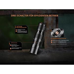 Produktbild für Taschenlampe Fenix PD26R ACE, LED, aufladbar
