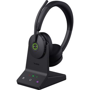 Produktbild für Headset Yealink WH68 MS Teams Stereo, Ladestation