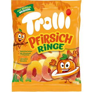 Fruchtgummis Trolli Pfirsichringe