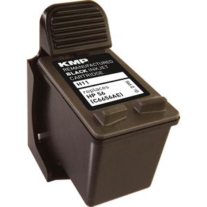 Produktbild für Tinte KMP H11 für HP 56, C6656AE