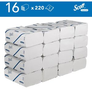 Produktbild für Papierhandtücher Scott Essential, 6609, 2-lagig