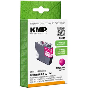 Produktbild für Tinte KMP B58M für Brother LC-3217M