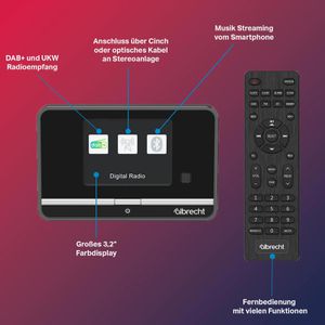 Produktbild für DAB-Adapter Albrecht DR 521, für Stereoanlage