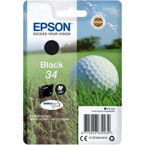 Produktbild für Tinte Epson 34 C13T346140 Golfball, schwarz