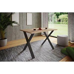 Produktbild für Esstisch VCM Xona X, 916777, sonoma eiche