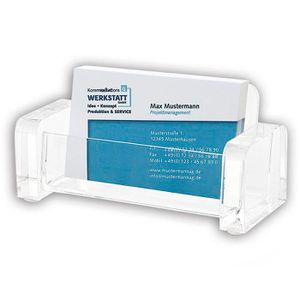 Visitenkartenhalter Wedo 604416 Cristallic, Acryl