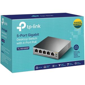 Produktbild für Switch TP-Link TL-SG1005P, unmanaged