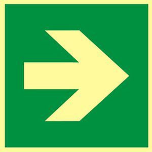 Hinweisschild Abtec ISO 7010 E005, Kunststoff