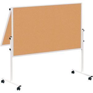 Produktbild für Moderationstafel Maul MAULsolid 63668, mit Rollen, klappbar