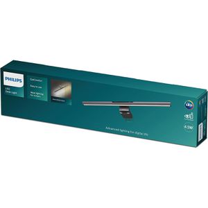 Produktbild für Monitorlampe Philips Edison, mit USB und LED