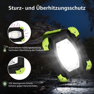 Produktbild für Baustrahler Lepro LED, mit integriertem Akku