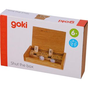 Produktbild für Würfelspiel Goki HS185, Shut the Box Reisespiel