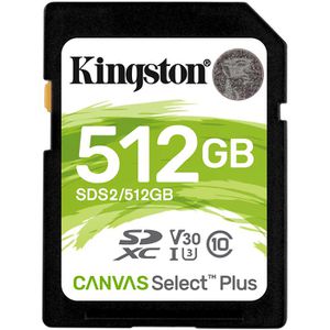 SD-Karte Kingston Canvas Select Plus, 512 GB