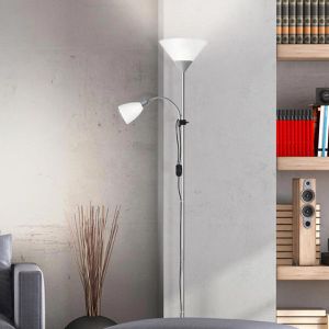 Produktbild für Stehlampe Brilliant SPARI 4, silber, 180 cm