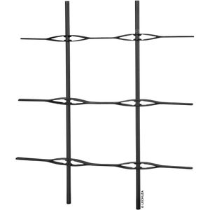 Rankgitter Lechuza 15011, schwarz