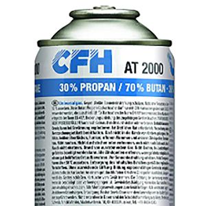 Produktbild für Gaskartusche CFH 52107, AT 2000, Schraubkartusche