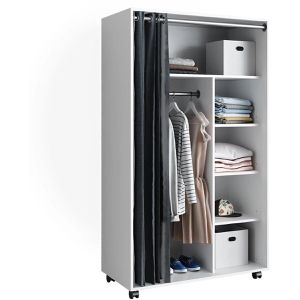 Produktbild für Kleiderschrank Vicco Doros, weiß