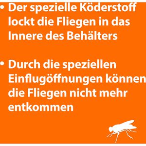 Produktbild für Fliegenfalle ARDAP 077701, zum Aufstellen und Aufhängen