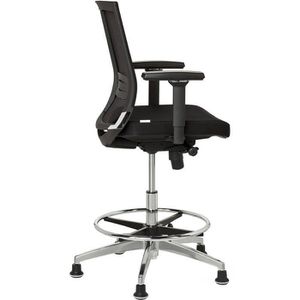 Produktbild für Arbeitsstuhl hJh-OFFICE Top Work 77, schwarz