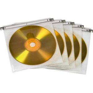 Produktbild für CD-Hüllen Hama 51176, 126 x 140 mm, zum Einhängen