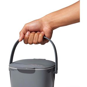 Produktbild für Mülleimer OXO Good Grips, Komposteimer, grau