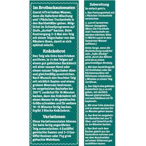Produktbild für Brotbackmischung Bauckhof Haferbrot demeter, BIO