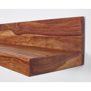 Produktbild für Wandregal Wohnling Mumbai, WL1.576, sheesham