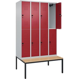 Produktbild für Spind CP-Möbel Classic PLUS, rot