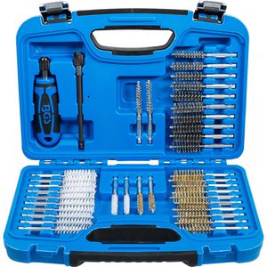 Drahtbürste BGS-technic 3078, Set, Hand- und Zylinderbürste