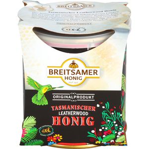 Breitsamer Honig Tasmanischer Leatherwood Honig, cremig, in Dose, 350g