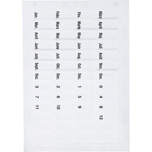 Produktbild für Register Durable 6835-19, A4 Überbreite, blanko
